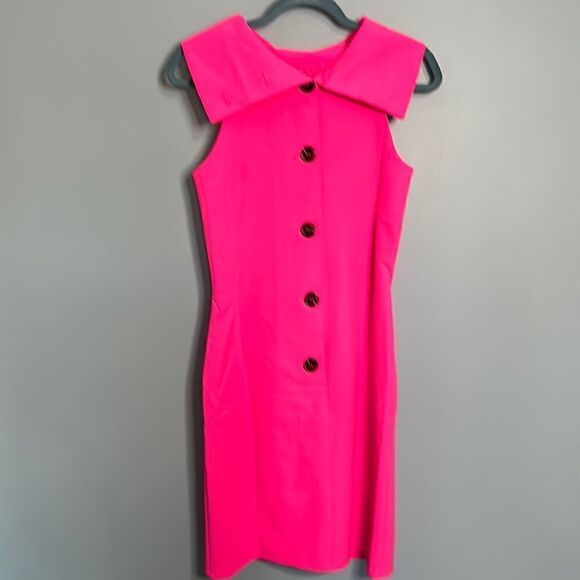 STS Barbie Pink Button Back Dress - Picture 5 of 8